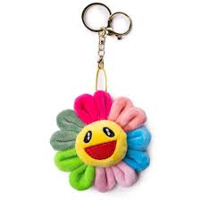 FLOWER KEYRING AST CDUS25